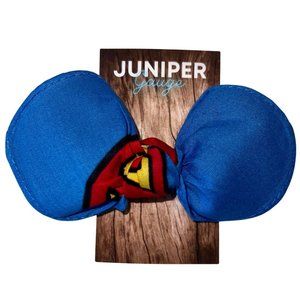 Superman Light Blue Superhero Rockabilly Bandana Knotted Hair Bow